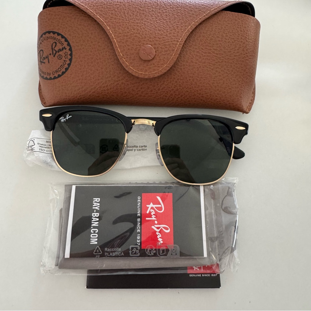 Nwt Ray Ban Clubmaster